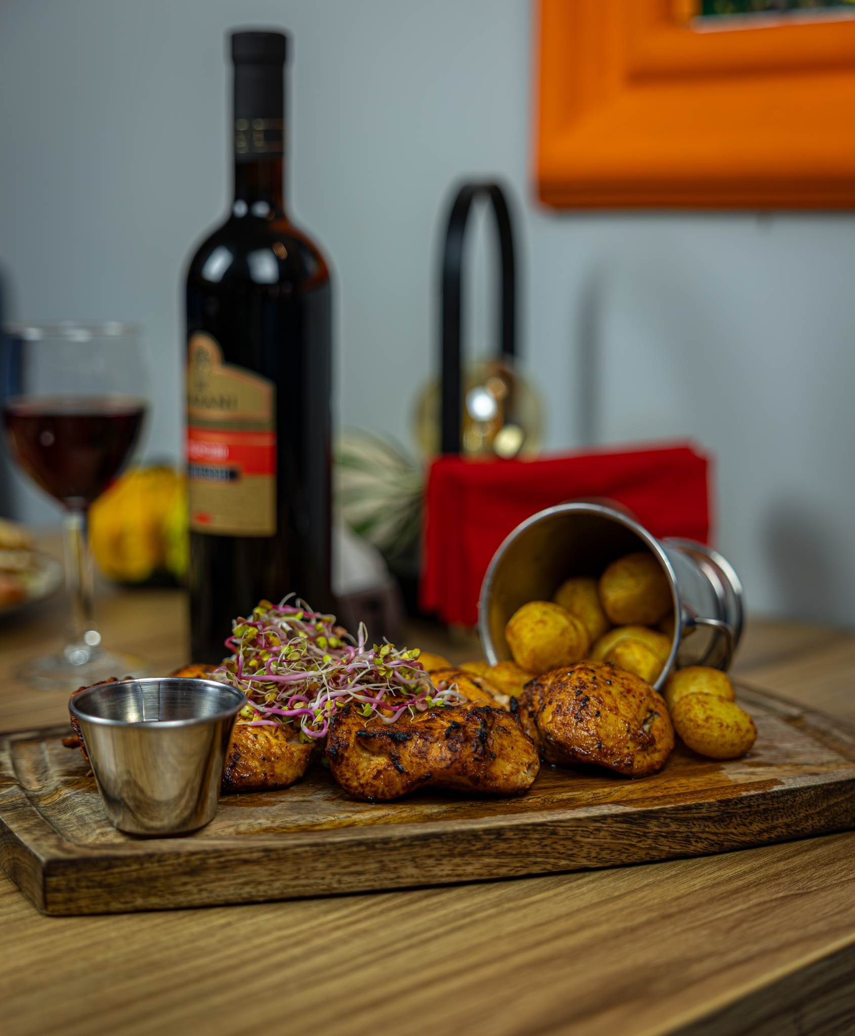 Danie główne z ziemniaczkami i mięsem